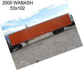 2000 WABASH 53x102