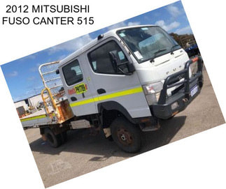 2012 MITSUBISHI FUSO CANTER 515