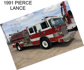 1991 PIERCE LANCE