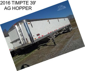 2016 TIMPTE 39\' AG HOPPER