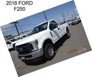 2018 FORD F250