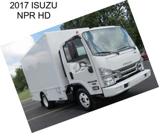 2017 ISUZU NPR HD