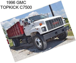 1996 GMC TOPKICK C7500