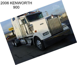 2006 KENWORTH 900