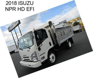 2018 ISUZU NPR HD EFI