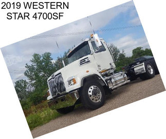 2019 WESTERN STAR 4700SF