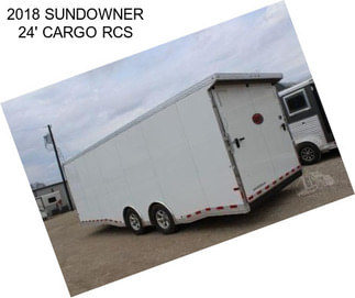 2018 SUNDOWNER 24\' CARGO RCS