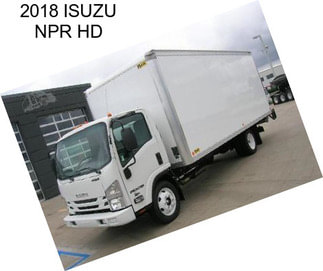 2018 ISUZU NPR HD