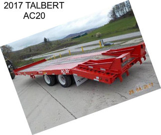 2017 TALBERT AC20