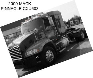 2009 MACK PINNACLE CXU603