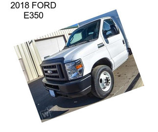 2018 FORD E350