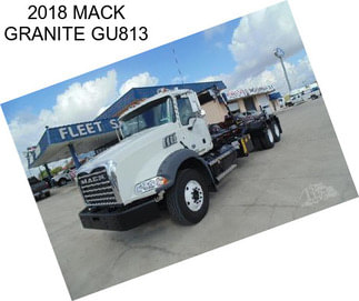 2018 MACK GRANITE GU813