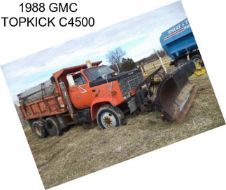 1988 GMC TOPKICK C4500