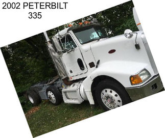 2002 PETERBILT 335