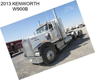 2013 KENWORTH W900B