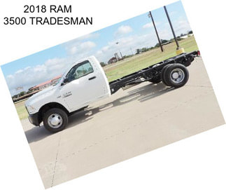 2018 RAM 3500 TRADESMAN