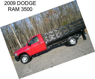 2009 DODGE RAM 3500