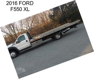 2016 FORD F550 XL