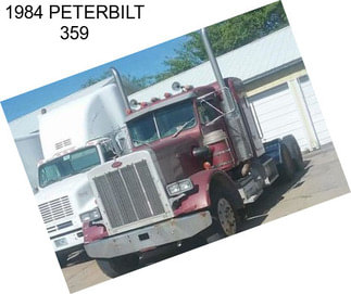 1984 PETERBILT 359