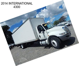 2014 INTERNATIONAL 4300