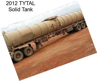 2012 TYTAL Solid Tank