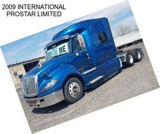 2009 INTERNATIONAL PROSTAR LIMITED