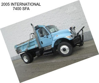 2005 INTERNATIONAL 7400 SFA