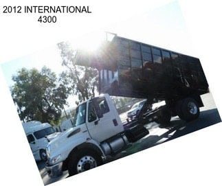 2012 INTERNATIONAL 4300