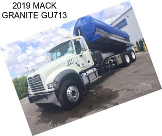 2019 MACK GRANITE GU713