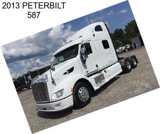 2013 PETERBILT 587