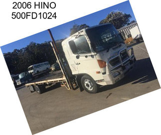 2006 HINO 500FD1024