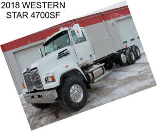 2018 WESTERN STAR 4700SF