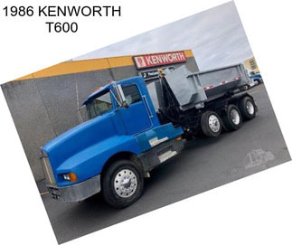 1986 KENWORTH T600