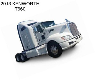 2013 KENWORTH T660