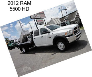 2012 RAM 5500 HD