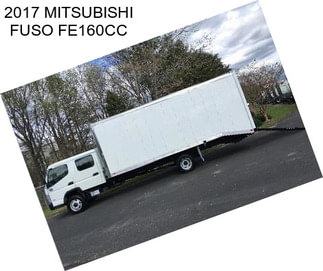 2017 MITSUBISHI FUSO FE160CC