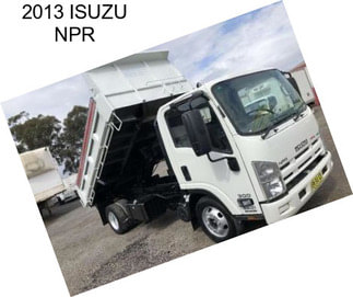 2013 ISUZU NPR