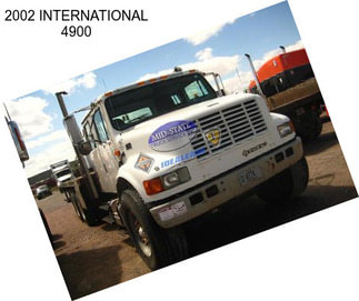 2002 INTERNATIONAL 4900