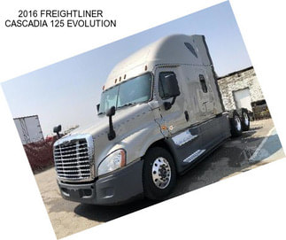 2016 FREIGHTLINER CASCADIA 125 EVOLUTION