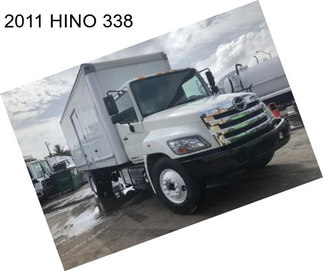 2011 HINO 338