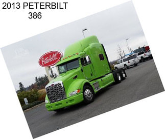 2013 PETERBILT 386