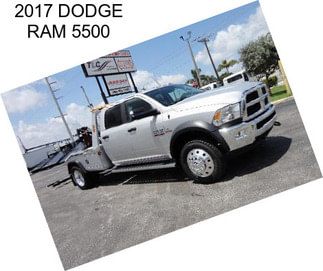 2017 DODGE RAM 5500