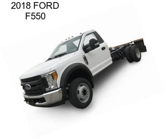 2018 FORD F550