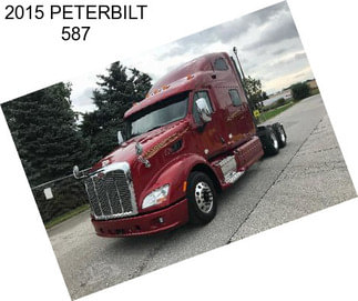 2015 PETERBILT 587