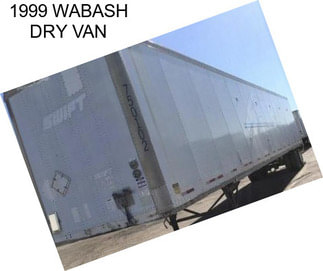 1999 WABASH DRY VAN