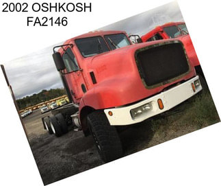 2002 OSHKOSH FA2146