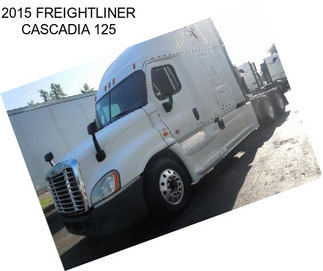 2015 FREIGHTLINER CASCADIA 125