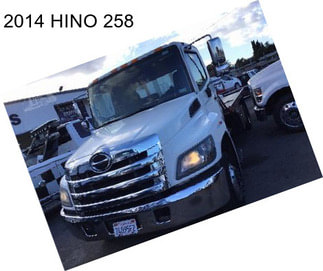 2014 HINO 258