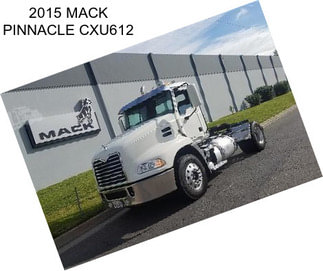 2015 MACK PINNACLE CXU612