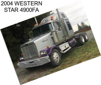 2004 WESTERN STAR 4900FA